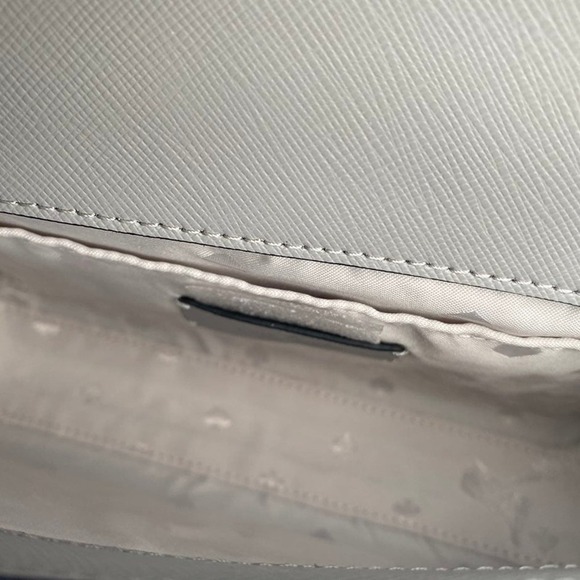 Kate Spade Carson Crossbody Purse Convertible Shoulder Bag Nimbus Grey - Picture 9 of 12